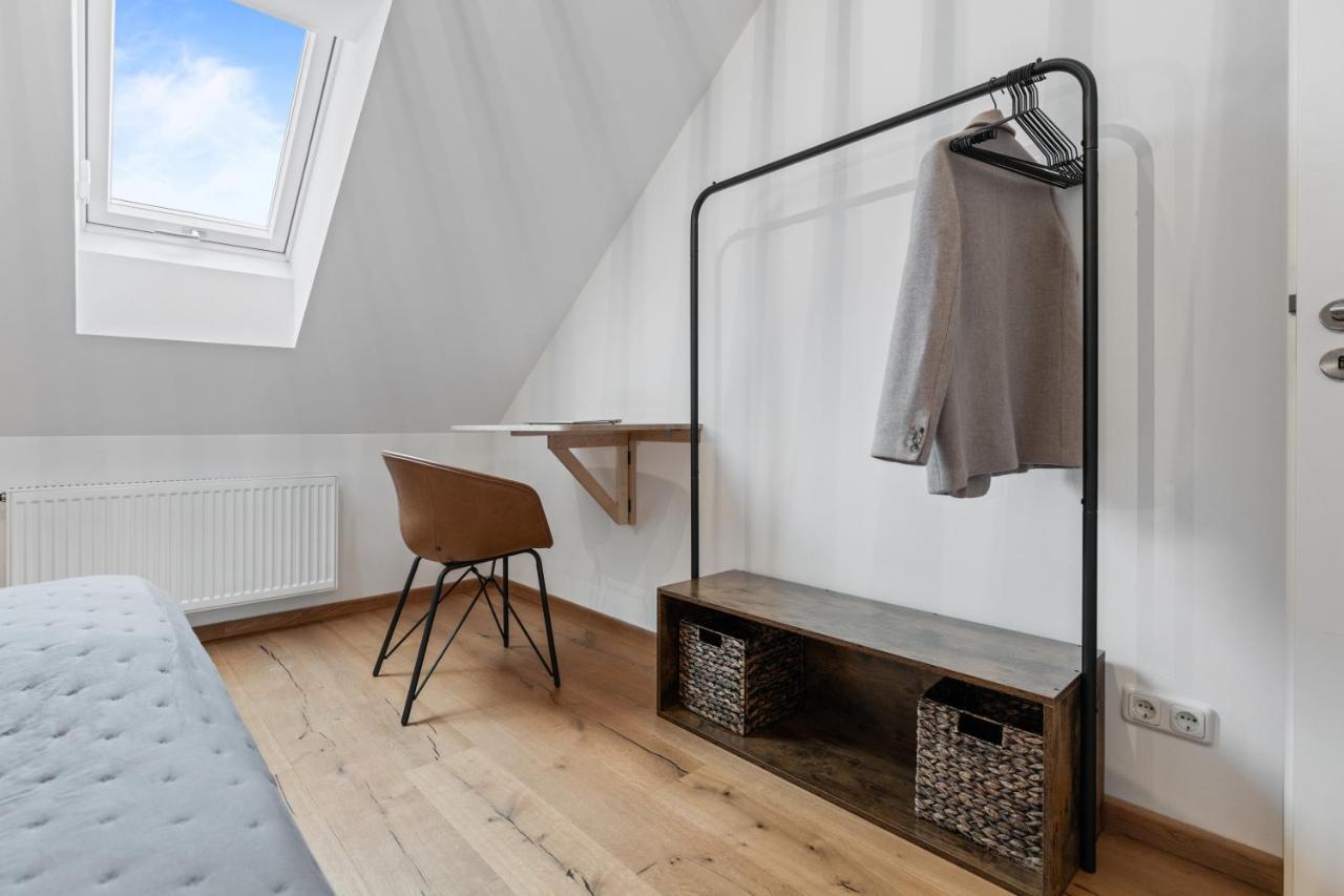 Casa Industrial: Design, Nespresso, Flughafennaehe Appartement Freising Buitenkant foto
