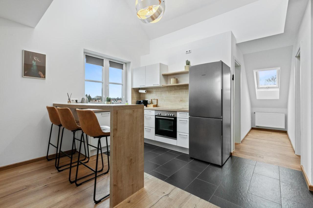 Casa Industrial: Design, Nespresso, Flughafennaehe Appartement Freising Buitenkant foto